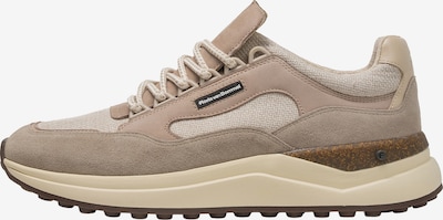 Floris van Bommel Platform trainers 'De Trikker 04' in 44,5 in Beige / Mottled beige / Cappuccino, Item view
