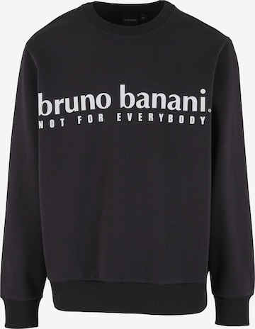 Bruno BananiSweater majica - crna boja: prednji dio