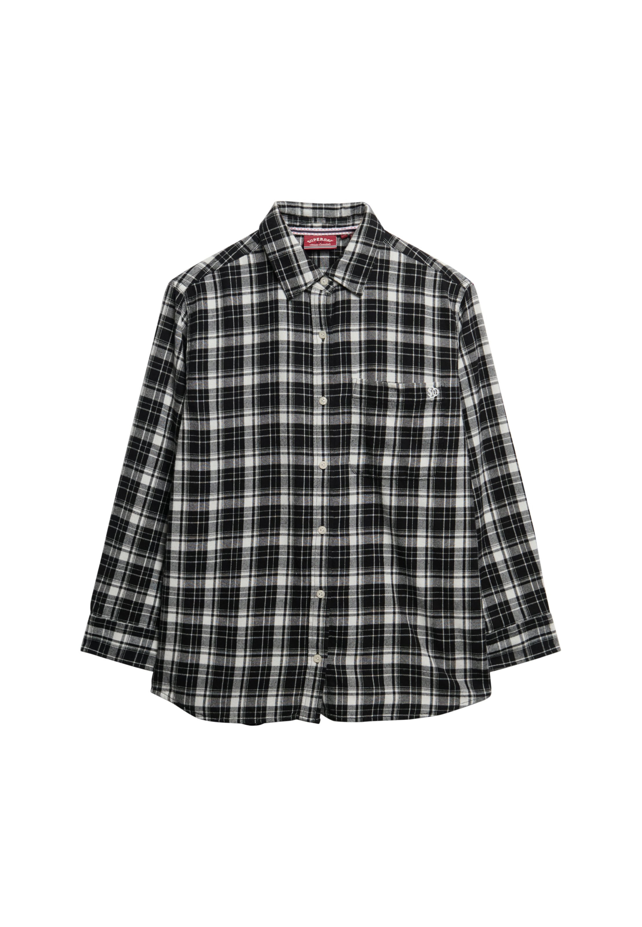 Superdry Blouse in Blauw: voorkant