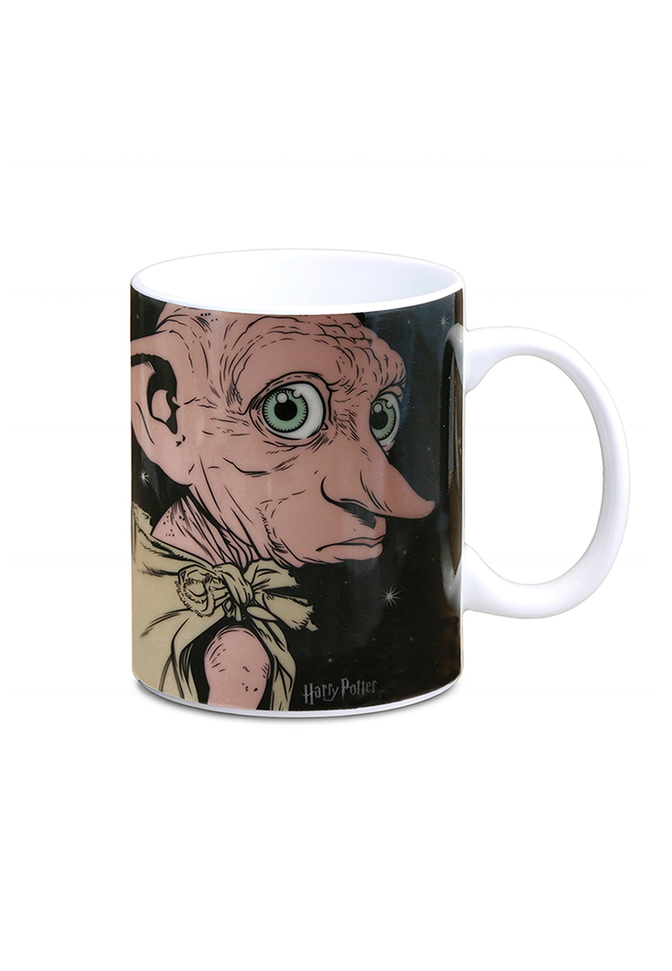 LOGOSHIRT Kop 'Harry Potter - Dobby Is A Free Elf' in Gemengde kleuren: voorkant