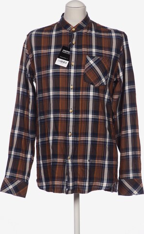 Pepe Jeans Button Up Shirt in M in Brown: front