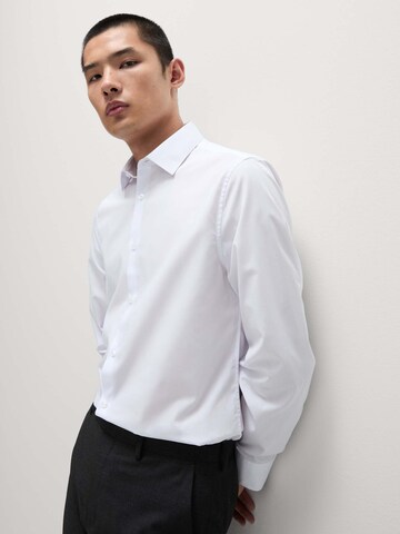Marks & Spencer Regular fit Overhemd in Wit: voorkant