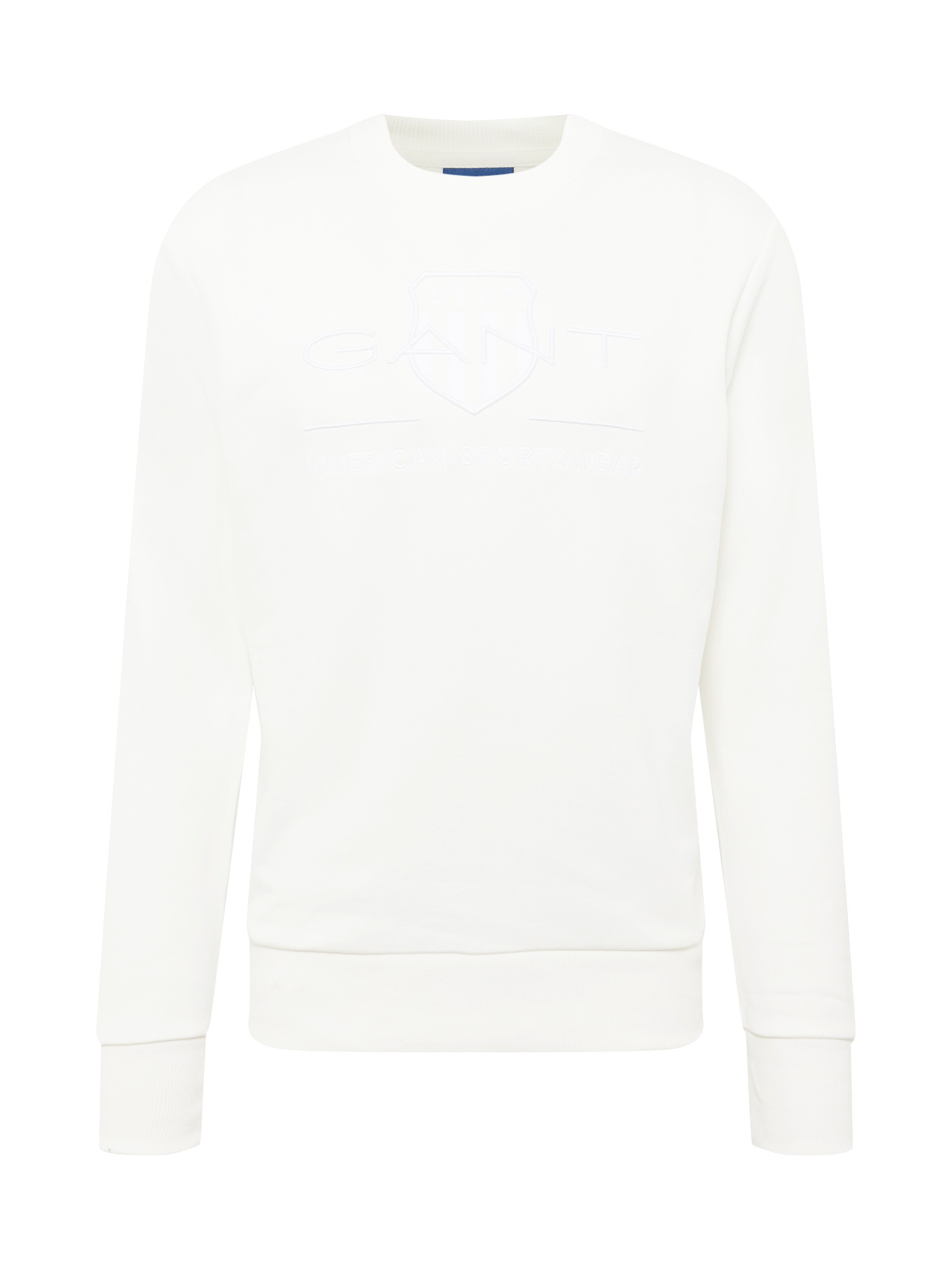 GANT Sweatshirt in White, Item view