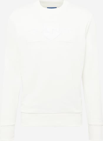 GANT Μπλούζα φούτερ σε λευκό: μπροστά