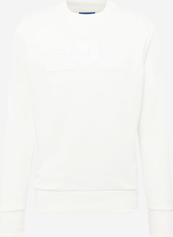 GANT Sweatshirt in Wit: voorkant