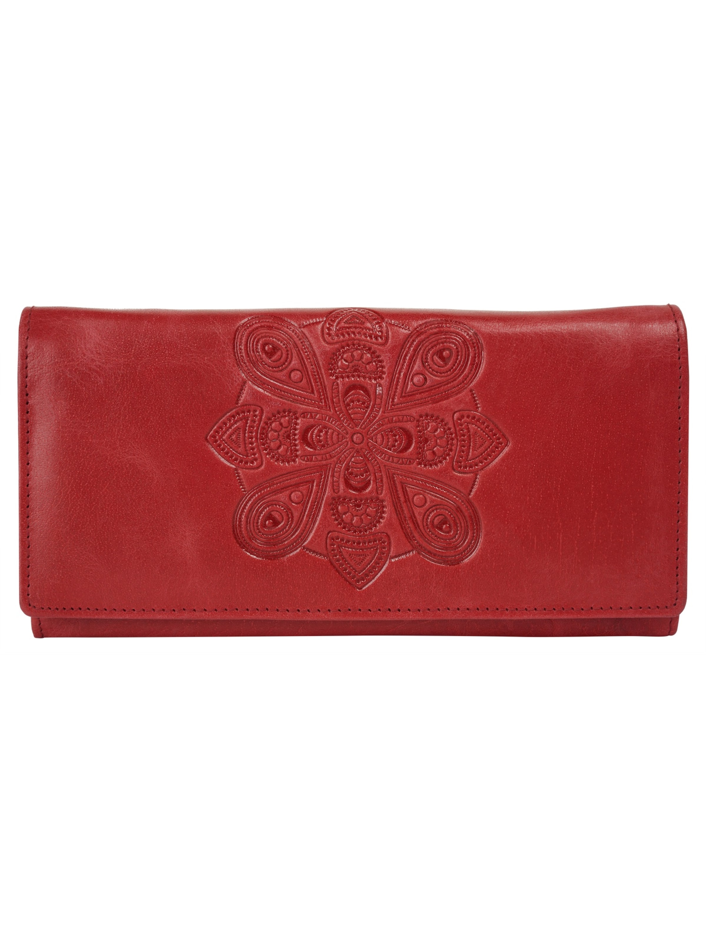 Porte-monnaies 'MANDALA' Bruno Banani en rouge : devant