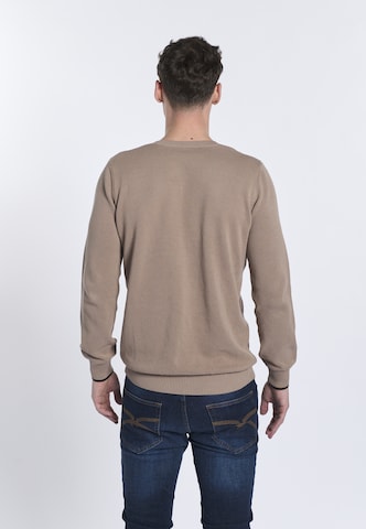 DENIM CULTURE Sweater ' ROMEO ' in Beige