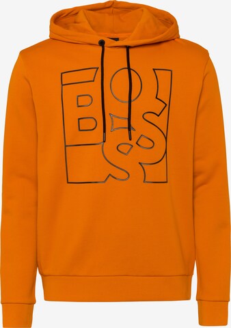 BOSS Sweatshirt in Orange: front