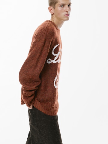 Pullover di Pull&Bear in marrone: frontale