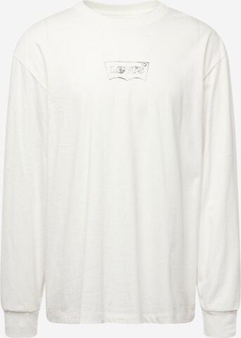 T-Shirt 'LS Graphic Authentic Tee' LEVI'S ® en blanc : devant