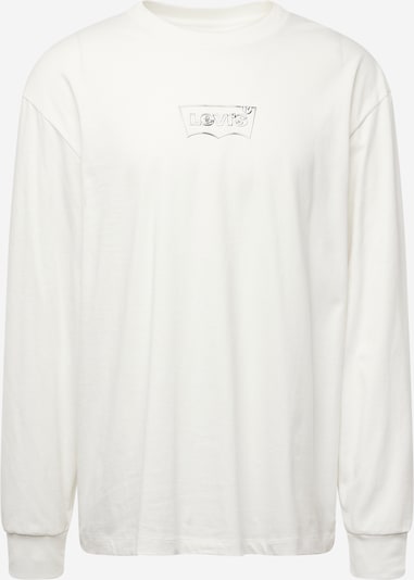 LEVI'S ® Camiseta 'LS Graphic Authentic Tee' en plata / blanco, Vista del producto