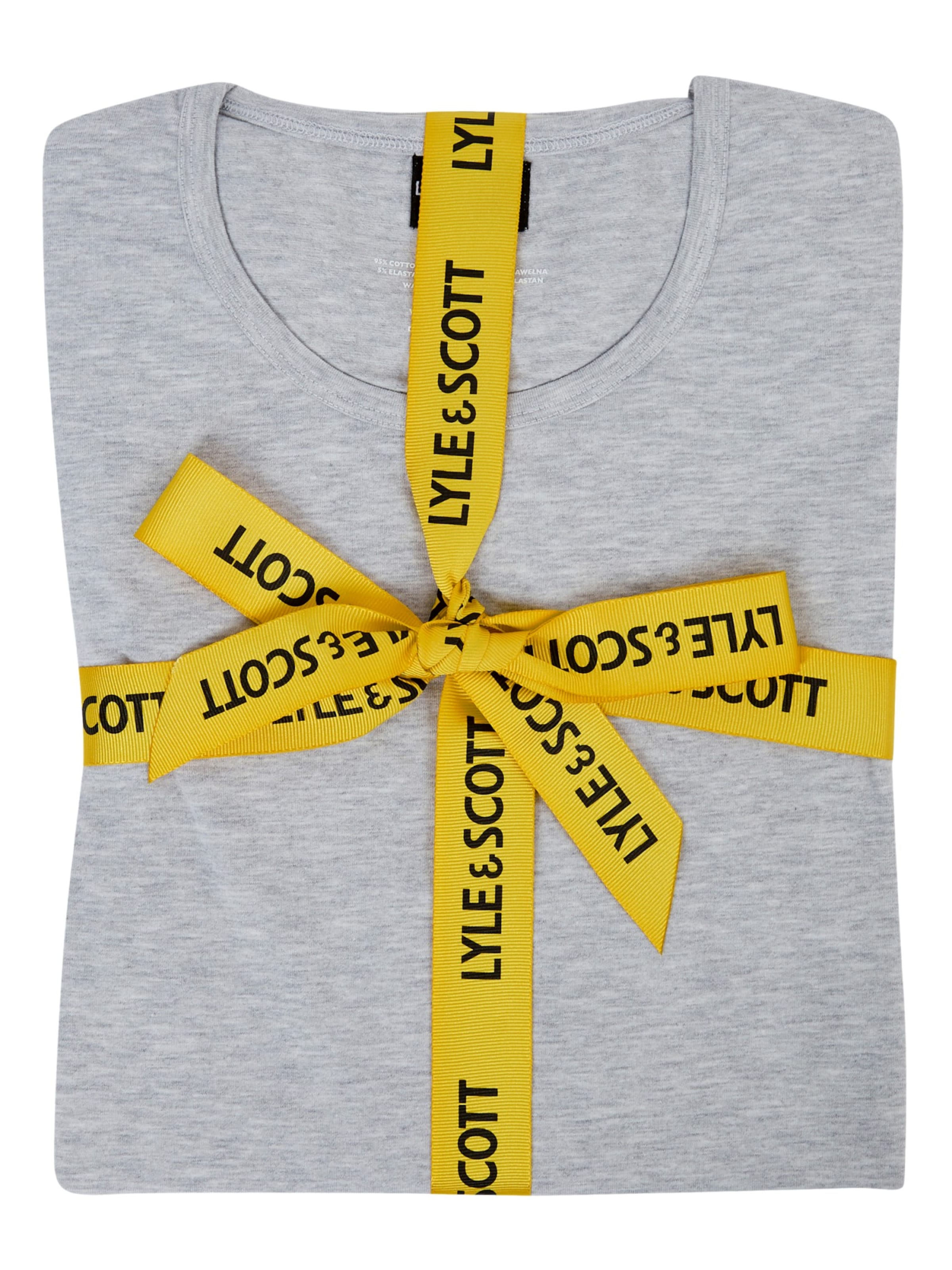 Pyjama court 'Charlie' Lyle & Scott en gris