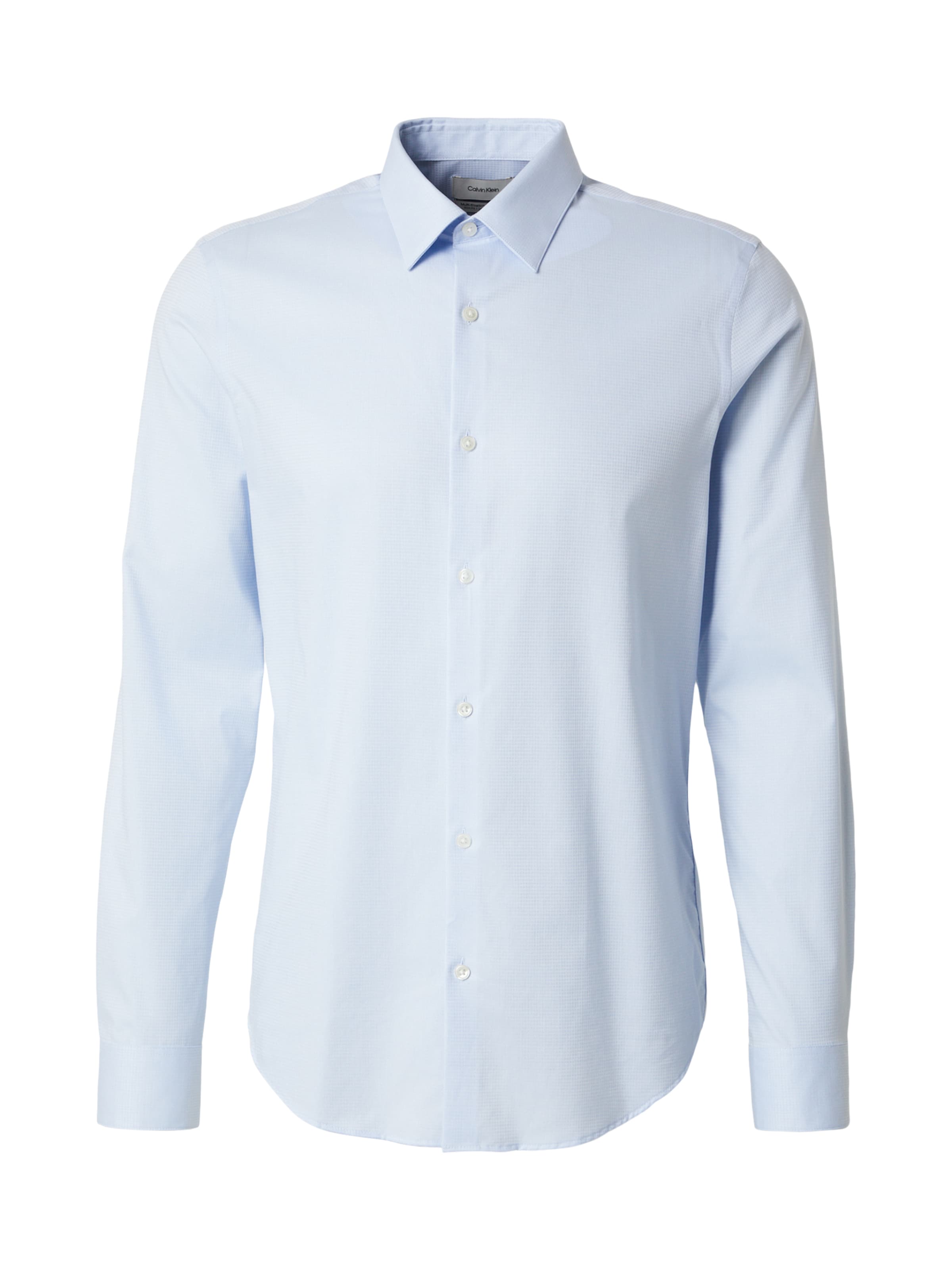 Calvin Klein Slim fit Koszula w kolorze niebieski: przód