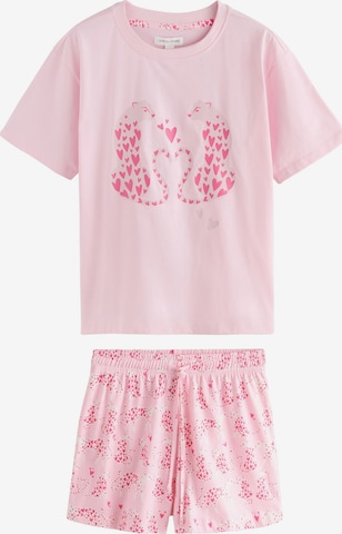 Next - Pijama de pantalón corto en rosa: frente