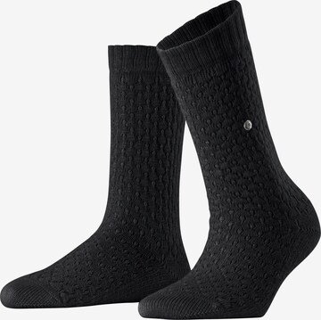 BURLINGTON Socken 'Orkney' in Schwarz: Vorderseite