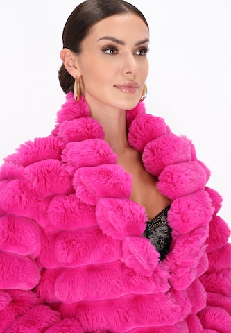 faina Zimní kabát – pink