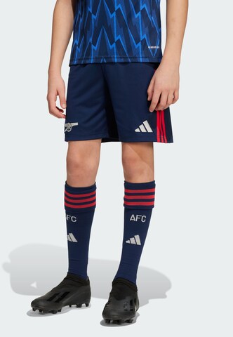 ADIDAS PERFORMANCE Regular Sportbroek 'Arsenal 25/26' in Blauw: voorkant