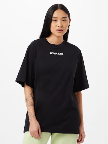 T-shirt WEARKND en noir : devant