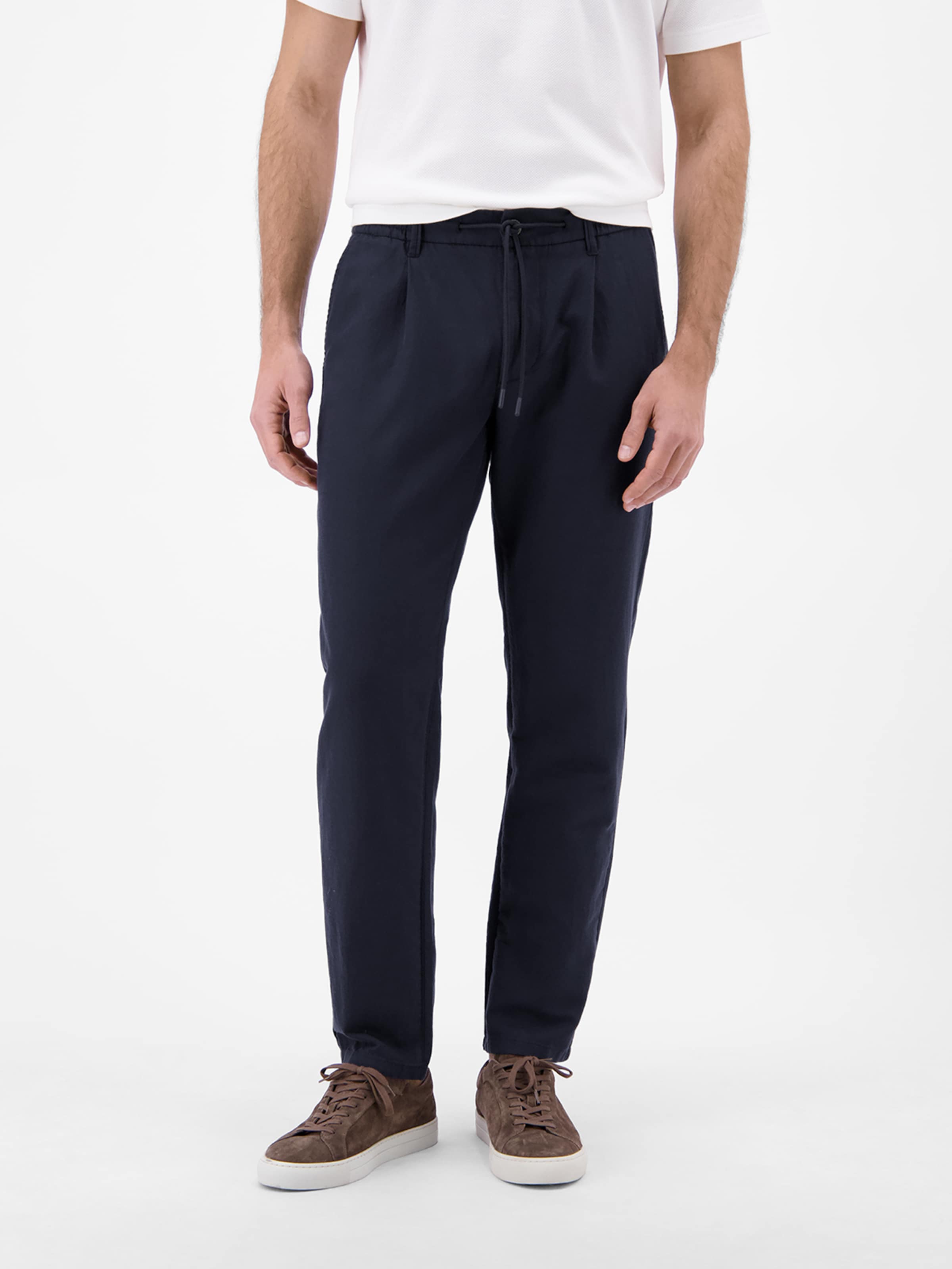 Regular Pantalon chino LERROS en bleu : devant