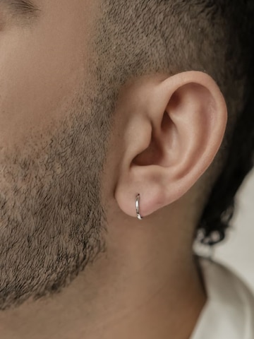 Dear Me - Pendientes 'Prime' en plata: frente