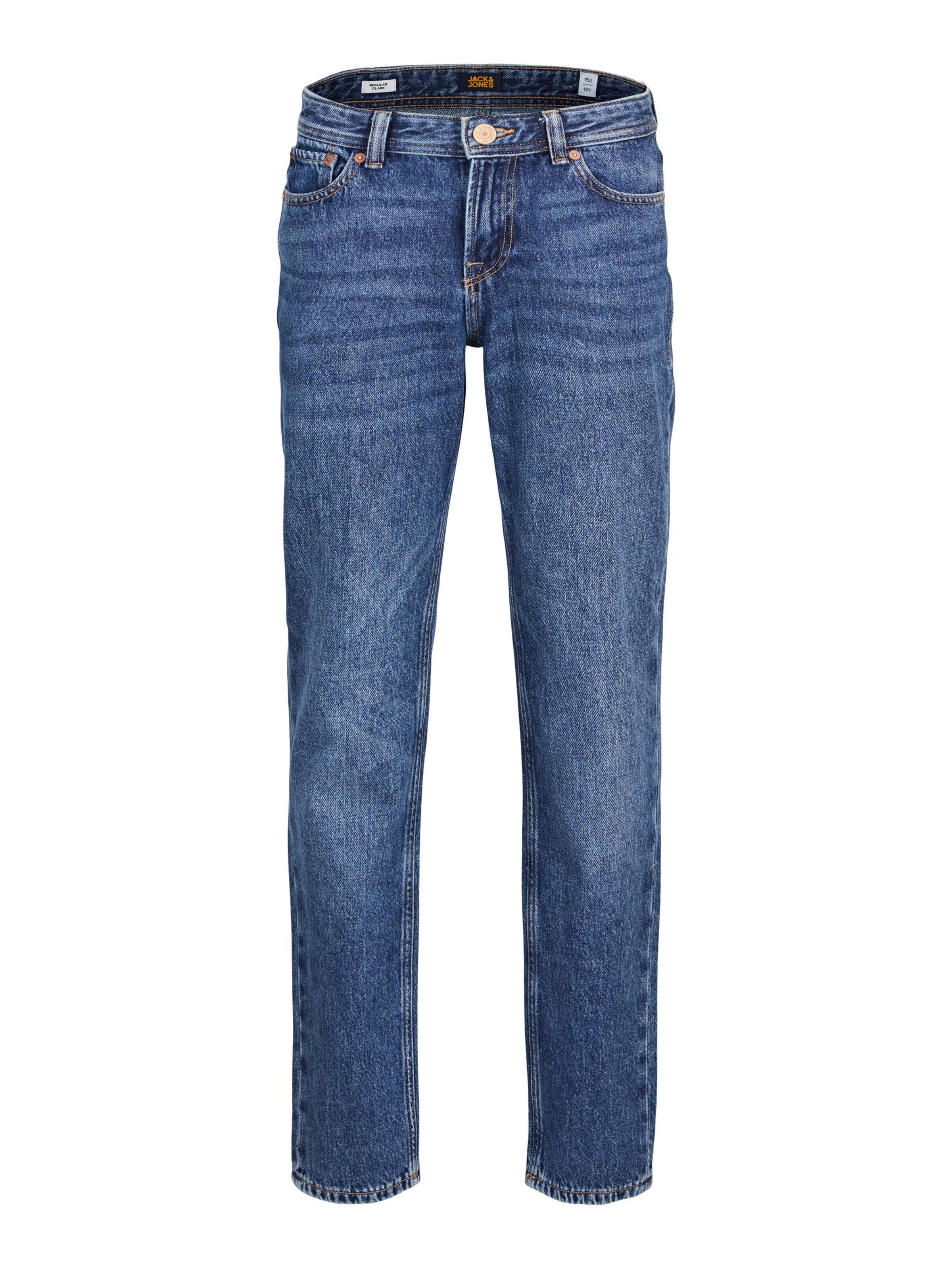 Jack & Jones Junior Regular Jeans 'Jeans JJICLARK regular' in Blue: front