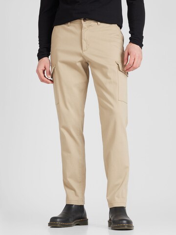 JACK & JONES Regular Hose 'OLLIE BOWIE' in Beige: predná strana