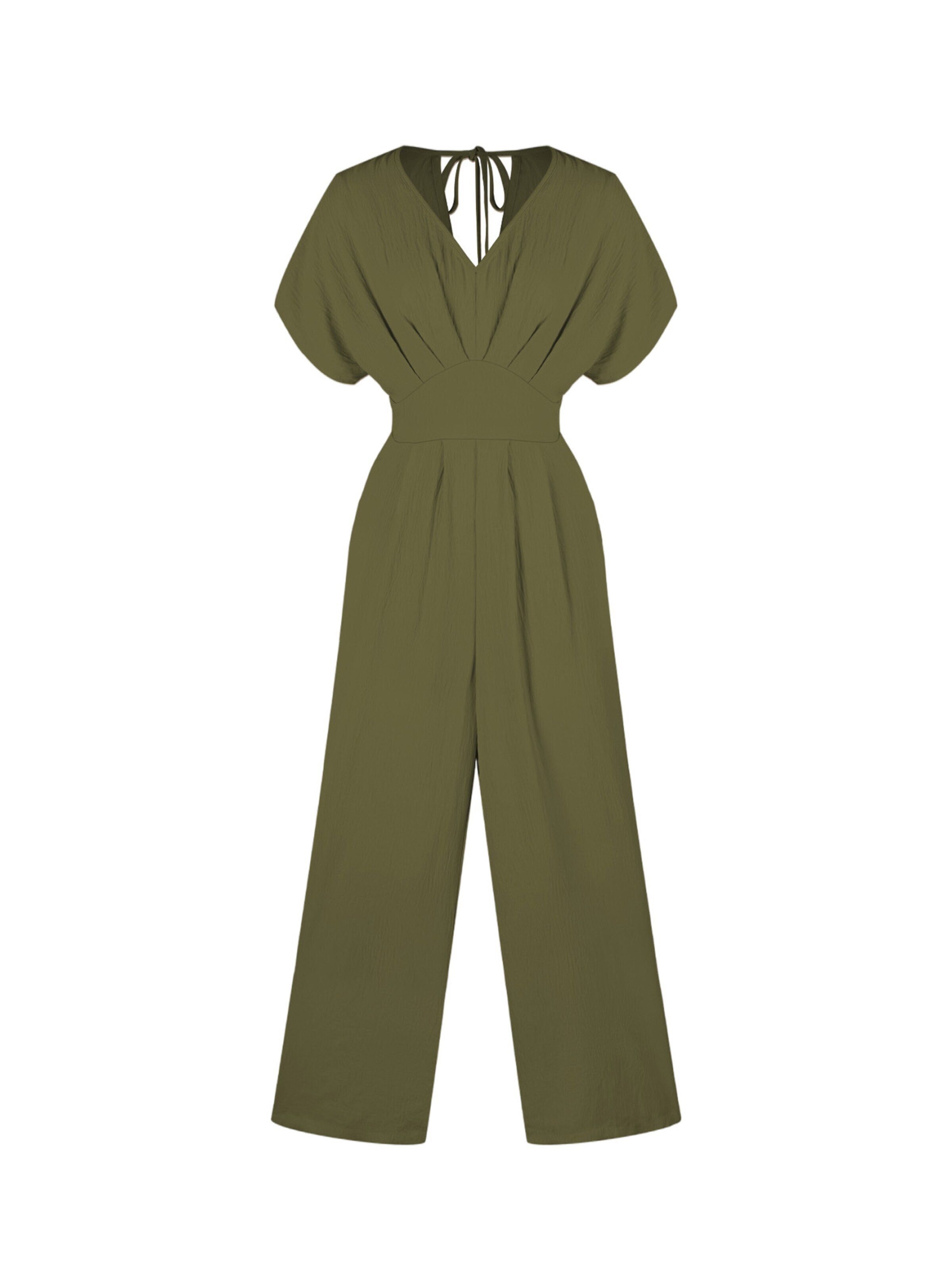 Cupshe Jumpsuit in Green: front