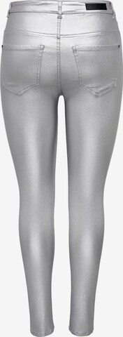 JDY Skinny Hose 'NEW THUNDER' in Silber