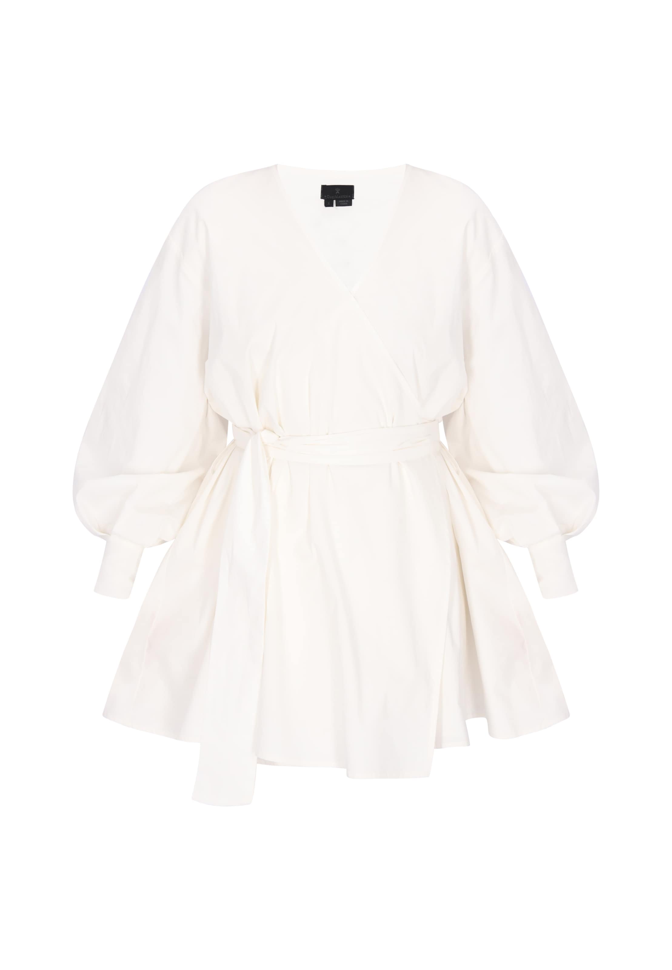 DreiMaster Klassik - Vestido 'Classic' em branco: frente