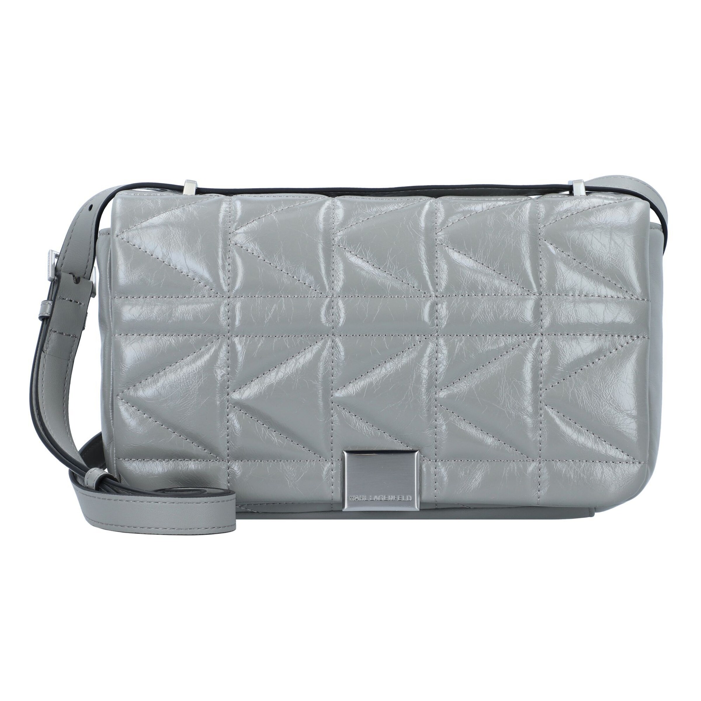 Borsa a tracolla 'Behind the Seams' Karl Lagerfeld di colore grigio, Visualizzazione prodotti