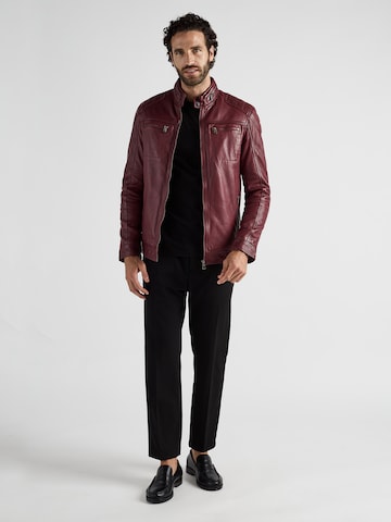 JCC Lederjacke in Rot