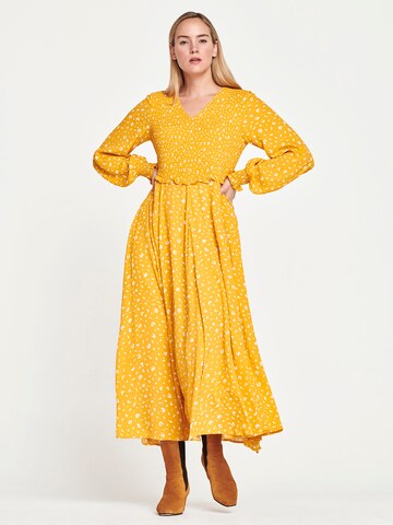 Robe 'Kismet' Thought en jaune : devant