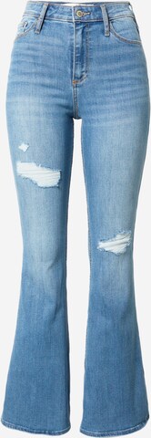 HOLLISTER Flared Jeans in Blue: front