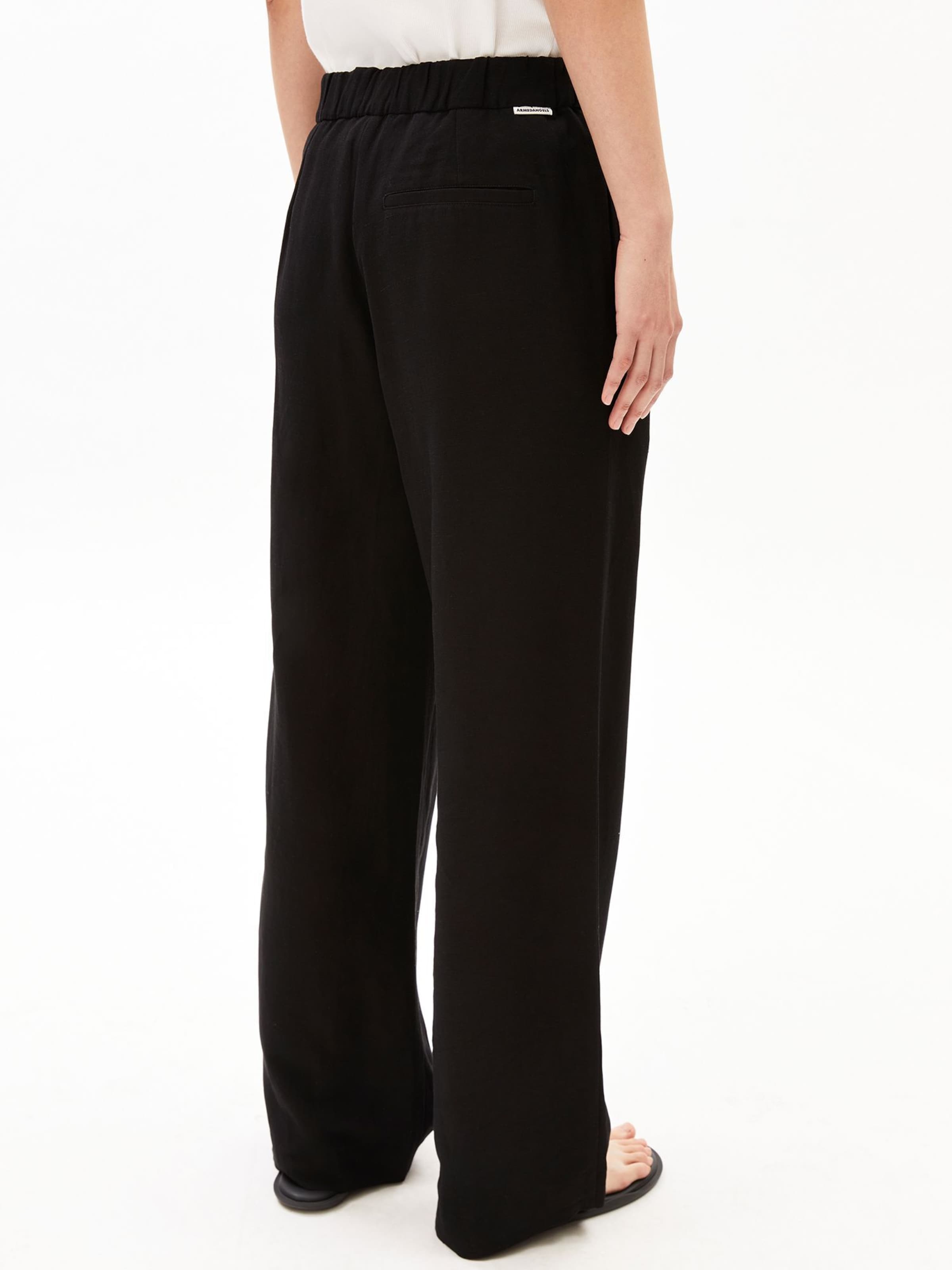 ARMEDANGELS Loosefit Broek in Zwart