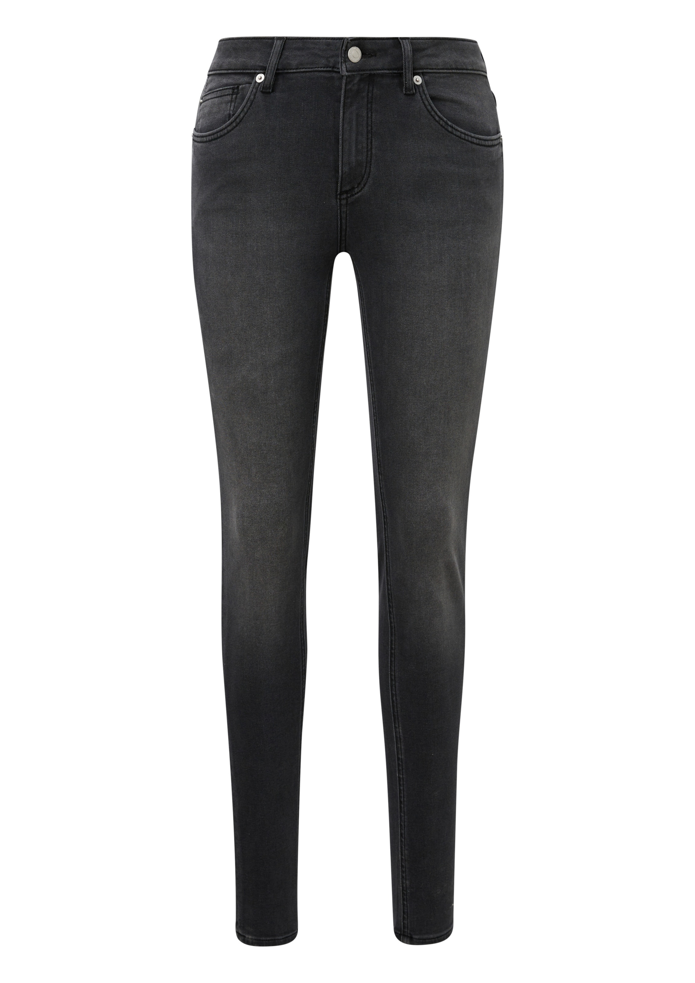 QS Jeans-Hose ' SADIE ' in Grau: Vorderseite