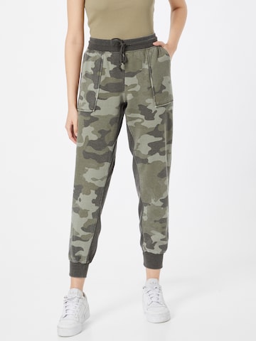 River Island Tapered Trousers in Green: front