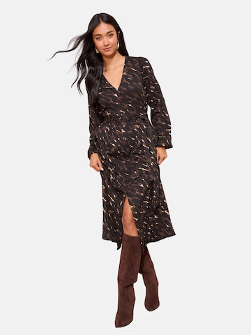 Friends Like These Платье в Коричневый: спереди