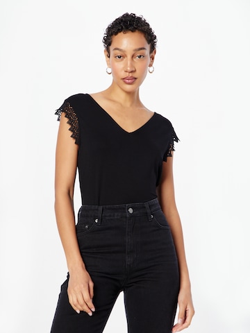 ABOUT YOU Shirt 'Caitlin' in Black: front