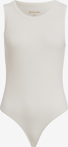 Les Lunes Shirt body 'Chloee' in Wit: voorkant
