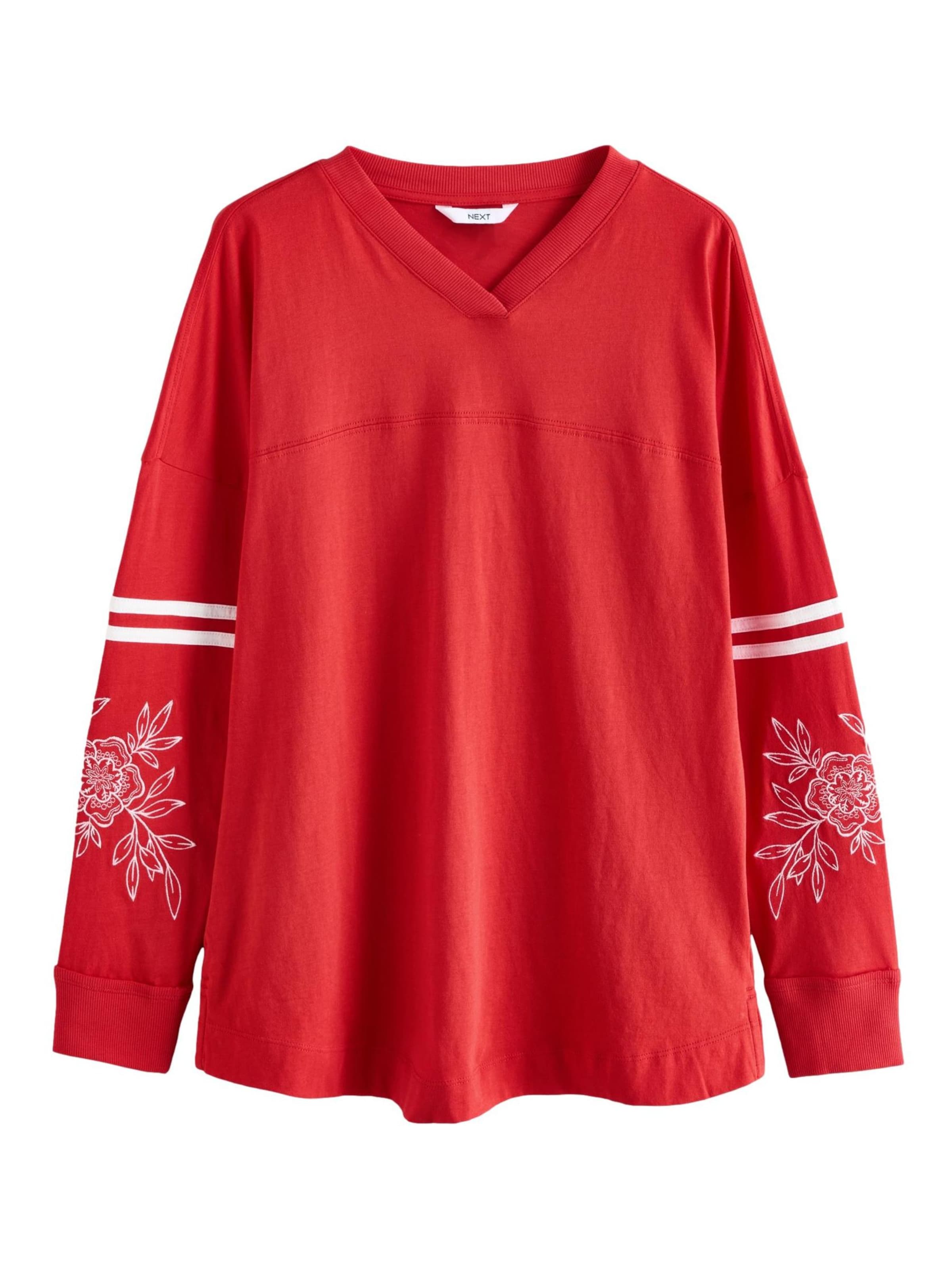 T-shirt Next en rouge : devant