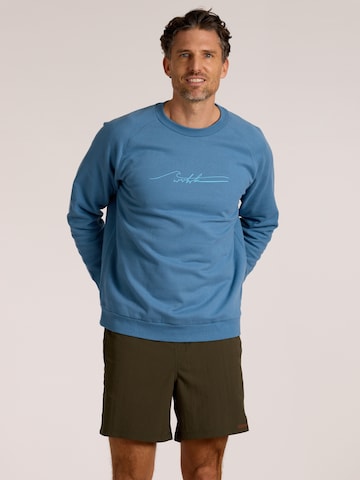 wavebreaker Sweatshirt in Blue: front