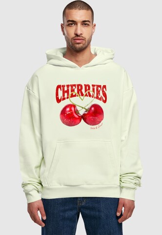 Merchcode Sweatshirt 'Sweet Cherries' in Mischfarben: Vorderseite