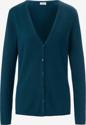 Peter Hahn Knit Cardigan 'CORA' in Blue: front