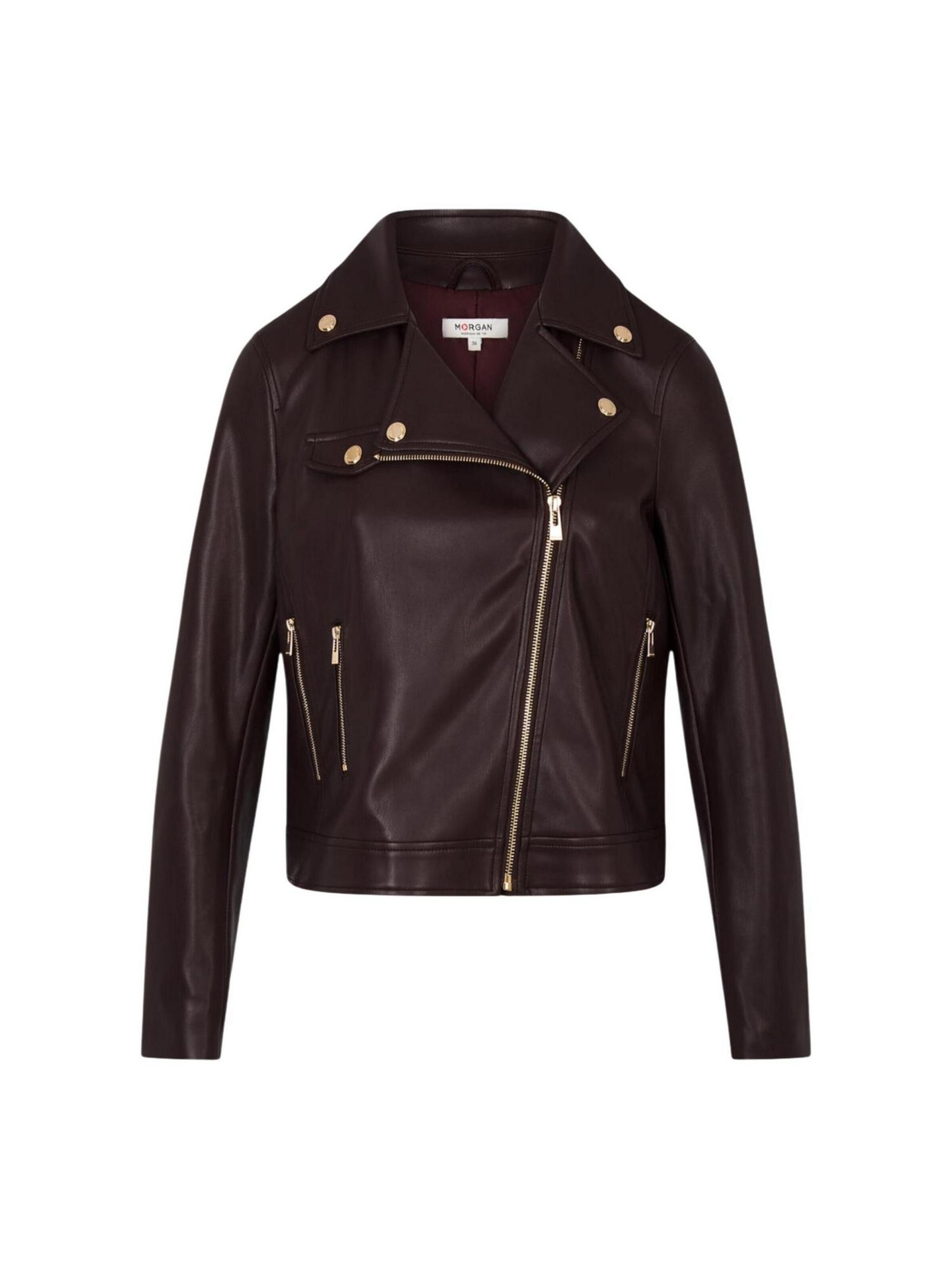 Morgan De Toi - Chaqueta de entretiempo 'GEFF' en rojo: frente
