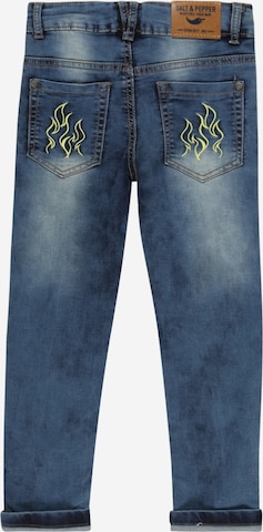 SALT AND PEPPER Skinny Jeans in Blau