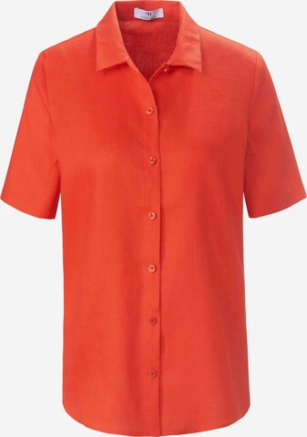 Peter Hahn Blouse in Rood: voorkant