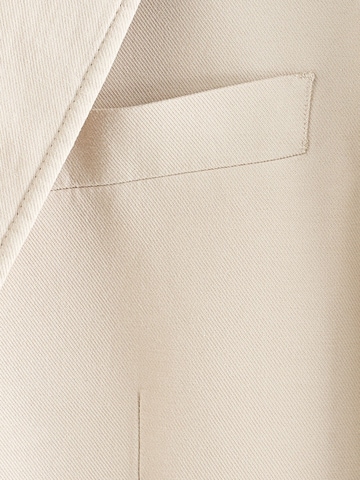 Coupe regular Veste de costume Next en beige