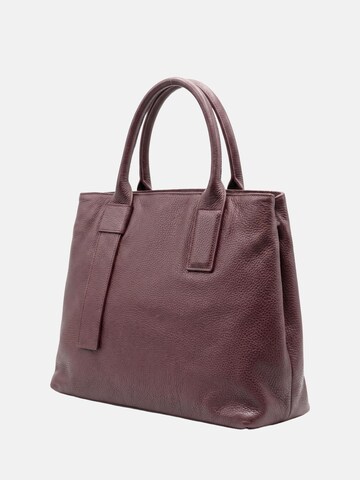 Borsa a mano 'Borsa a Mano Pelle Virginia Rhinè 35x25 cm' di Virginia Rhinè in rosso