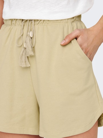 ONLY Regular Pants 'ZOEY' in Beige