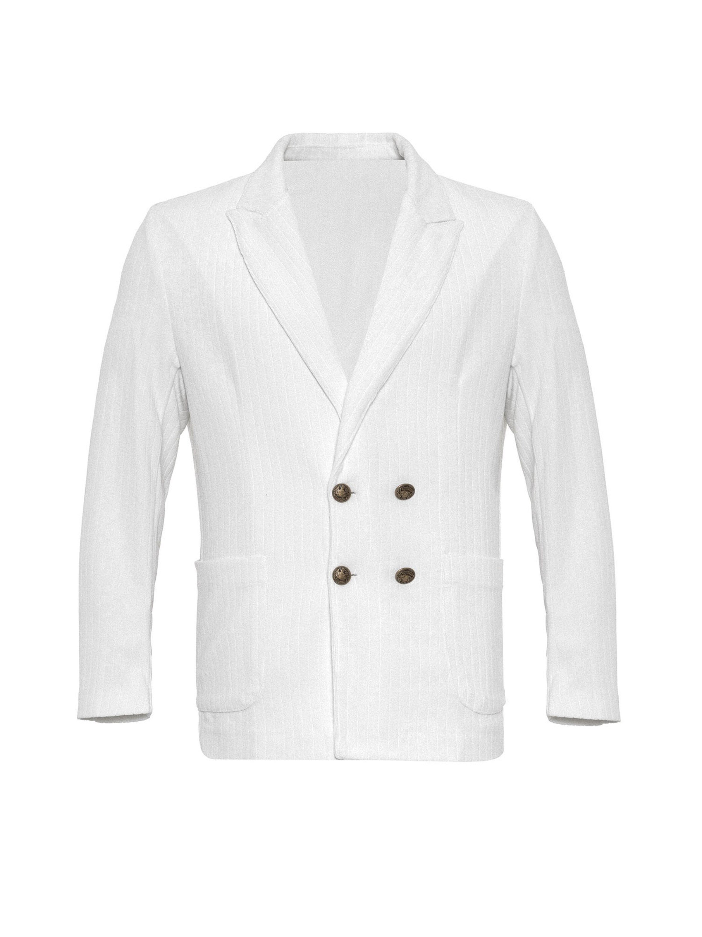 Antioch Regular Fit Jakke i hvid: forside